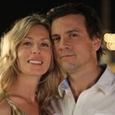 Claude Legault et Céline Bonnier sur le plateau de French Kiss