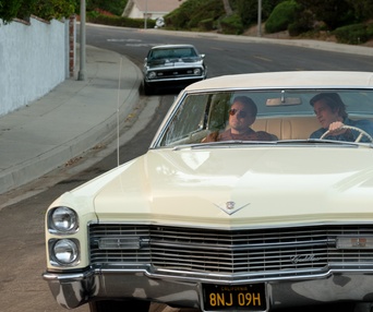 Une scène du film Once Upon a Time in Hollywood