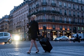 Une scène du film Une Estonienne à Paris