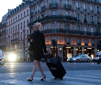Une scène du film Une Estonienne à Paris