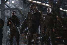 Une scène du film War for the Planet of the Apes