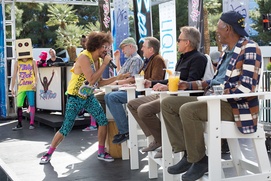 Une scène du film Last Vegas