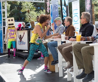Une scène du film Last Vegas