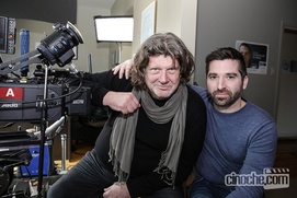 Sur le plateau du film Mr. Roach