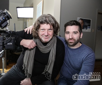 Sur le plateau du film Mr. Roach