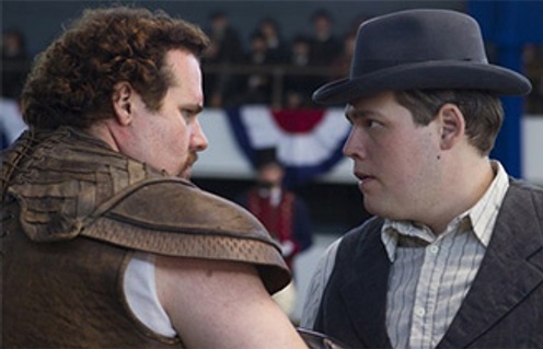 Une scène du film Louis Cyr : L?homme le plus fort du monde