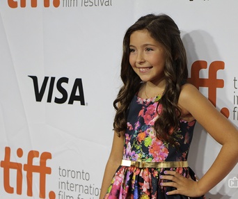 Sur le tapis rouge du film The Judge au TIFF