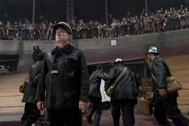 Une scène du film La rafle