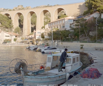 Une scène du film La villa