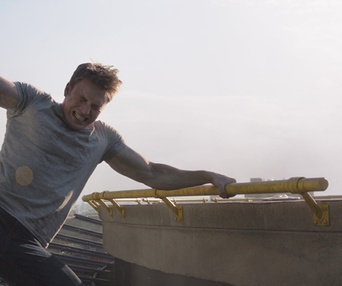 Une scène du film Captain America: Civil War