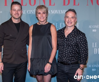 Tapis rouge du film Le cyclone de Noël