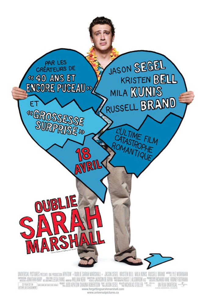 Galerie - Affiche en français de Oublie Sarah Marshall