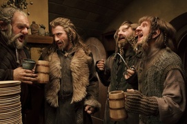 Une scène du film The Hobbit: An Unexpected Journey