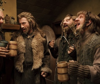 Une scène du film The Hobbit: An Unexpected Journey
