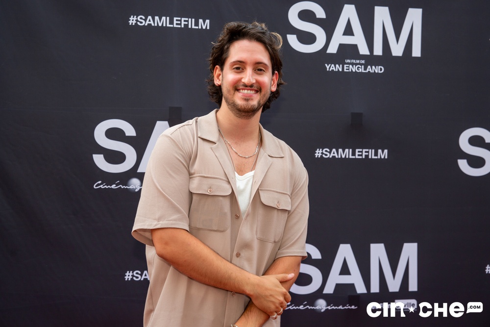 Sur le tapis rouge du film Sam