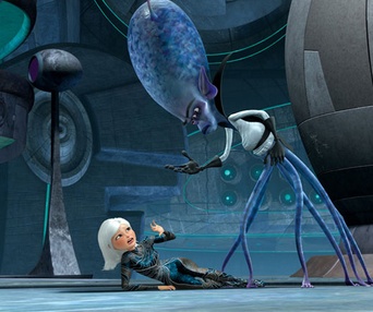 Scène du film Monsters vs. Aliens