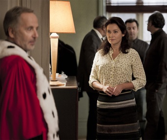 Une scène du film L'hermine