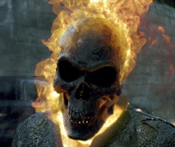 Une scène du film Ghost Rider: Spirit of Vengeance