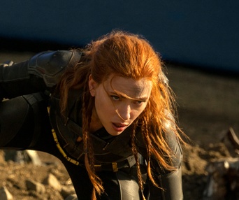 Une scène du film Black Widow