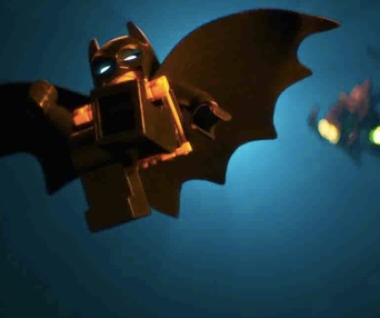 Une scène du film The Lego Batman Movie