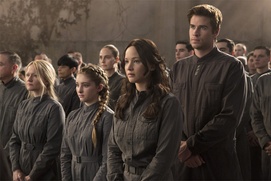 Une scène du film The Hunger Games: Mockingjay - Part 2