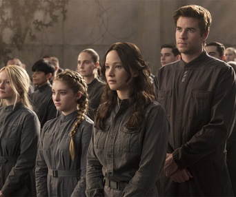 Une scène du film The Hunger Games: Mockingjay - Part 2