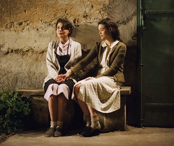 Une scène du film La fille du puisatier