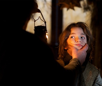 Une scène du film L'homme qui rit