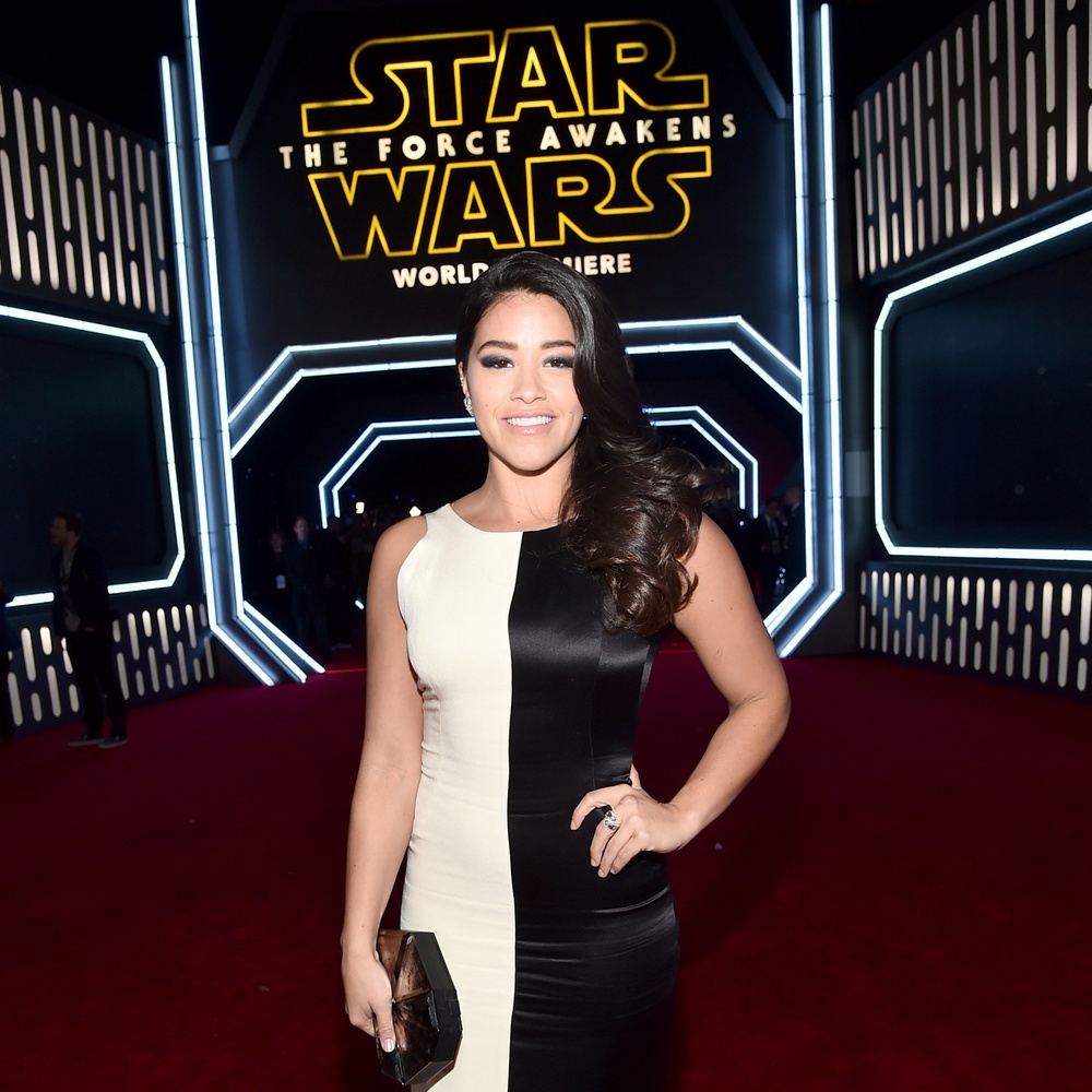 Sur le tapis rouge de Star Wars: The Force Awakens