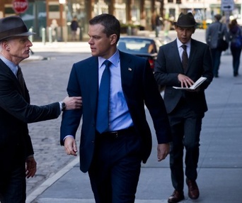 Une scène du film The Adjustment Bureau