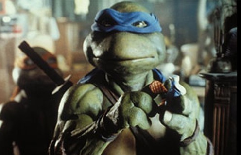 Une scène du film Teenage Mutant Ninja Turtles