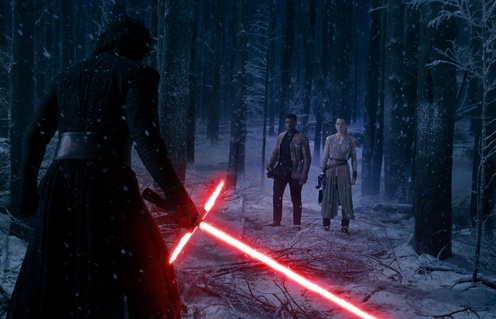 Une scène du film Star Wars: The Force Awakens