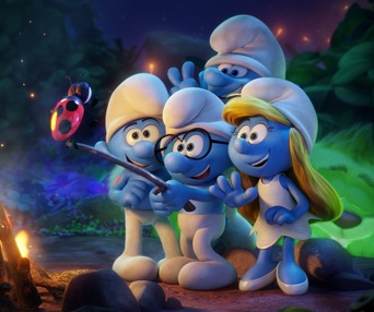 Une scène du film Smurfs: The Lost Village