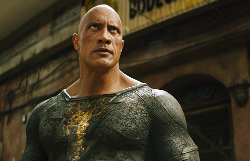 Une scène du film Black Adam