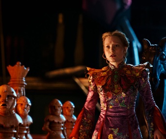 Une scène du film Alice Through the Looking Glass