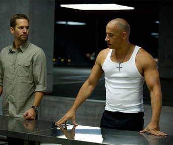 Une scène du film Fast & Furious 6