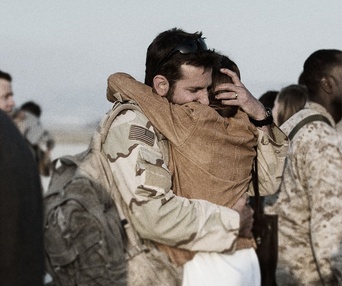 Une scène du film American Sniper