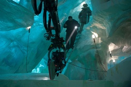 Sur le plateau du film The Thing Sur le plateau du film The Thing