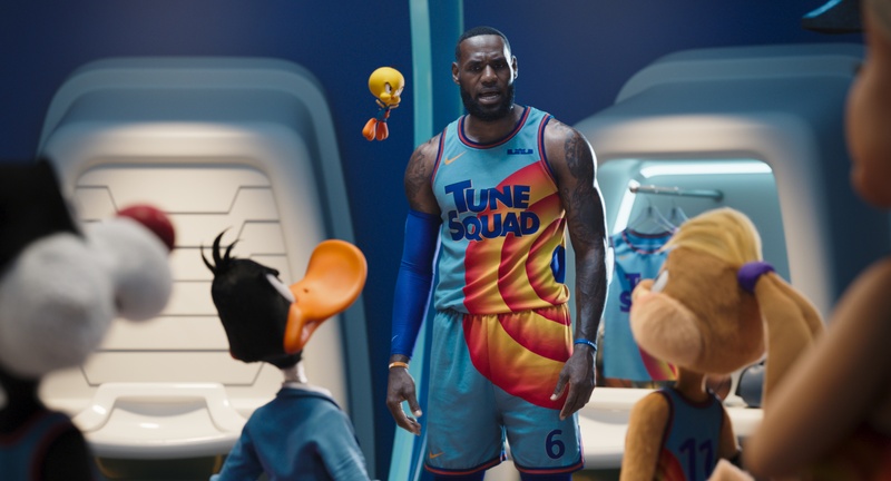 Une scène du film Space Jam: A New Legacy