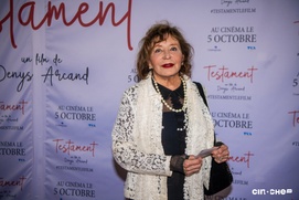 Tapis rouge du film Testament Tapis rouge du film Testament