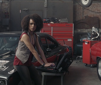 Une scène du film The Fate of the Furious
