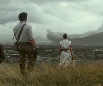 Une scène du film Star Wars: The Rise of Skywalker