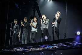 Une scène du film One Direction: This Is Us
