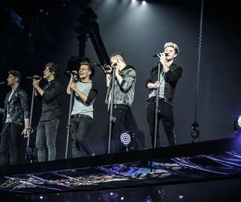 Une scène du film One Direction: This Is Us