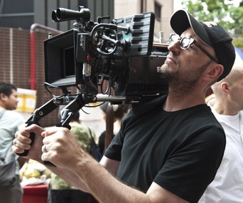 Sur le plateau du film Contagion