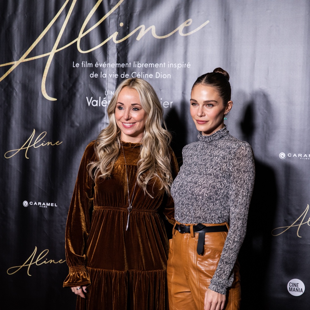 Tapis rouge du film Aline