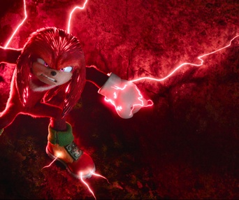 Une scène du film Sonic the Hedgehog 2