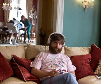 Une scène du film The Hangover Part III