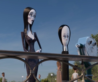 Une scène du film The Addams Family 2