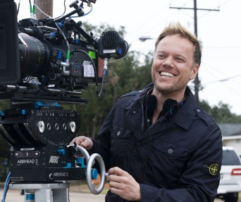 Sur le plateau du film Pitch Perfect